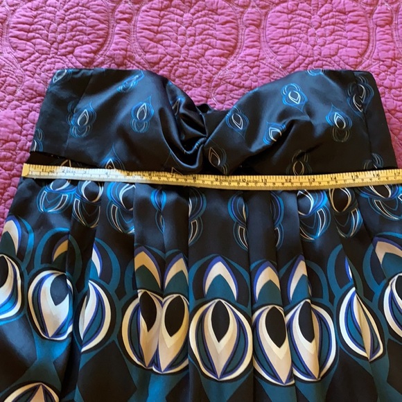 Ted Baker Graphic Silk Spaghetti Strap Dress - Picture 14 of 16